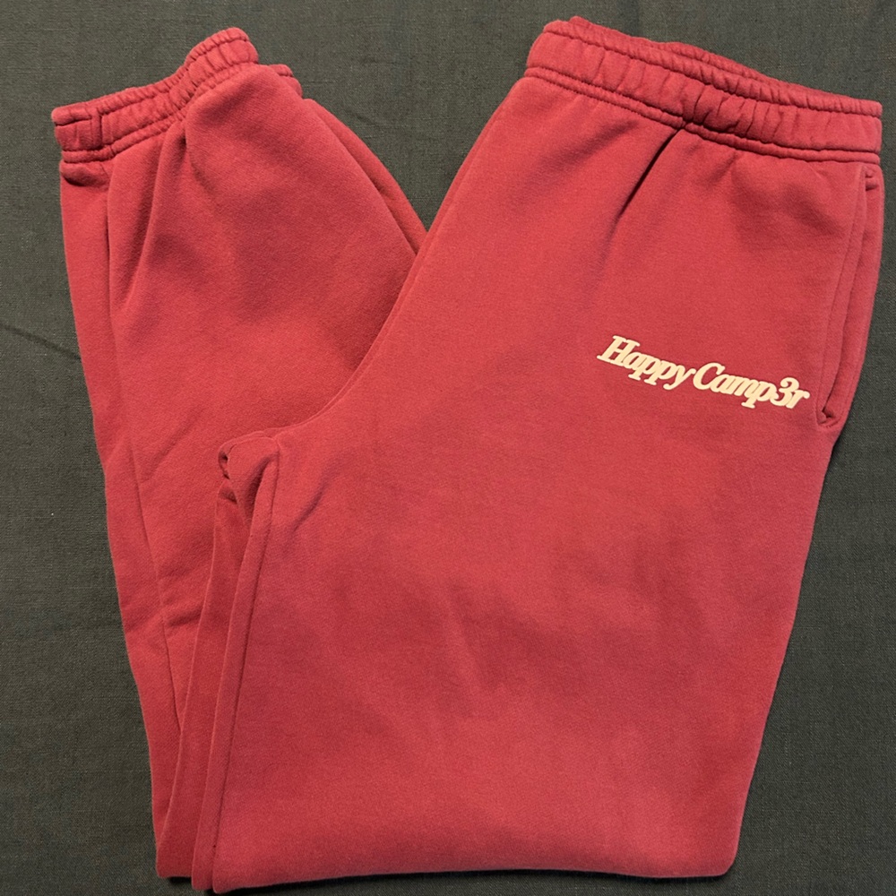 Happy Camp3r Pink Sweatpants